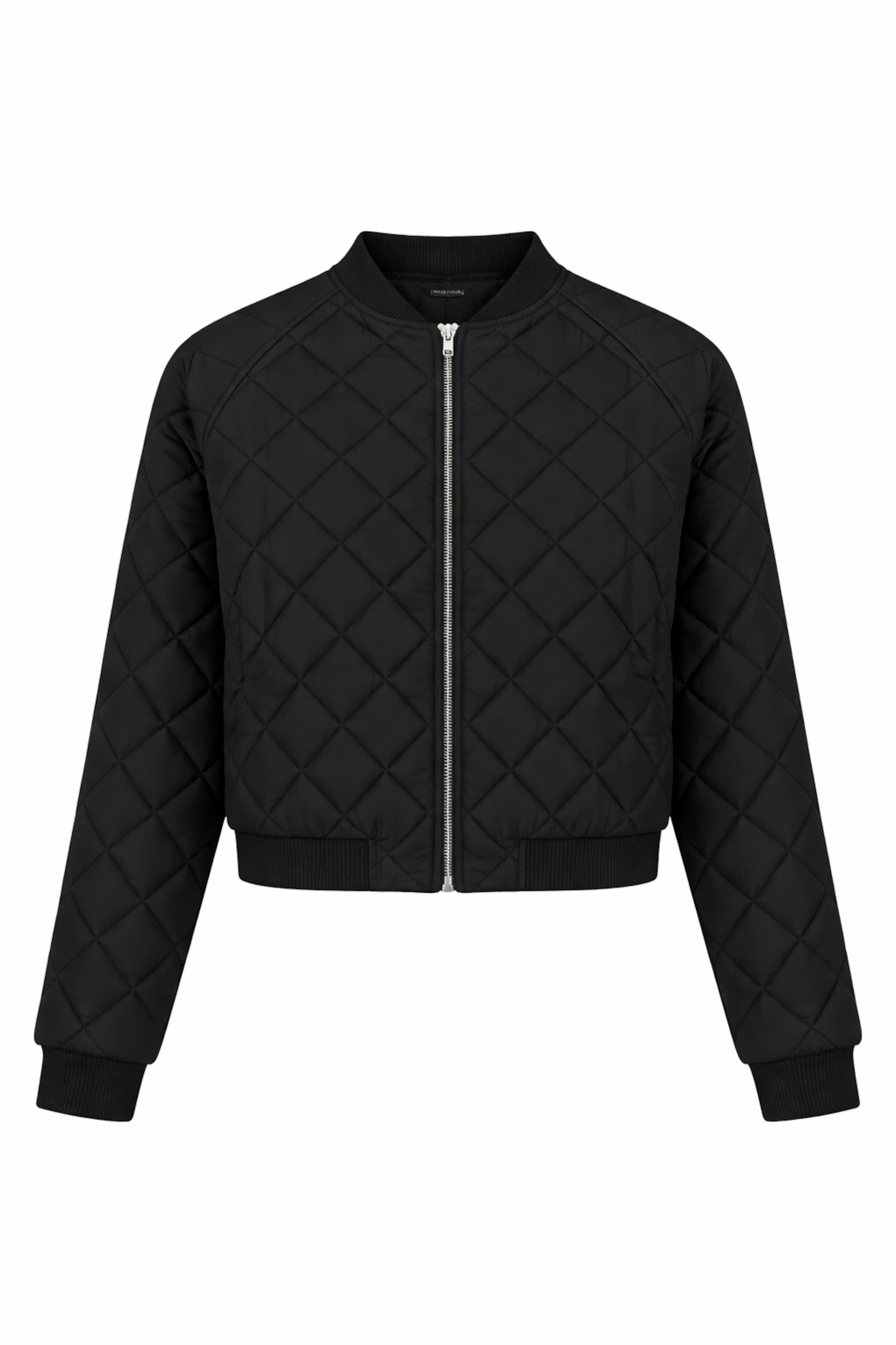 BRAVE SOUL Veste mi-saison en noir, Vue avec produit
