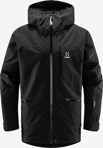 Haglöfs Outdoor jacket 'Lumi Insulated' in Black: front