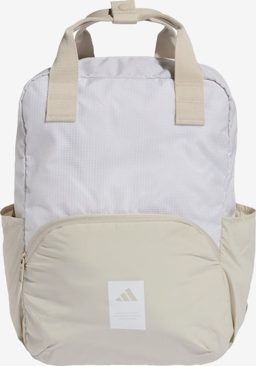 Sportinė kuprinė 'Classic' iš ADIDAS PERFORMANCE, spalva – kremo / dramblio kaulo, Prekių apžvalga
