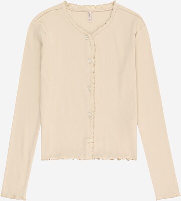 Cardigan 'Laila' KIDS ONLY en beige : devant