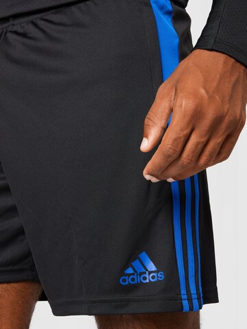 ADIDAS SPORTSWEAR Regular Workout Pants 'Tiro Essentials' in Black