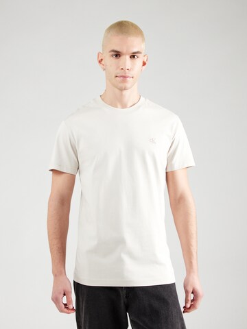 Calvin Klein Jeans T-Shirt in Grau: Vorderseite