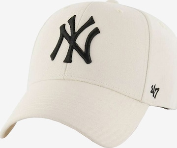 47 Cap in Beige: Vorderseite