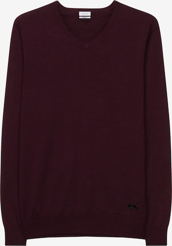 Pull-over SEIDENSTICKER en rouge : devant