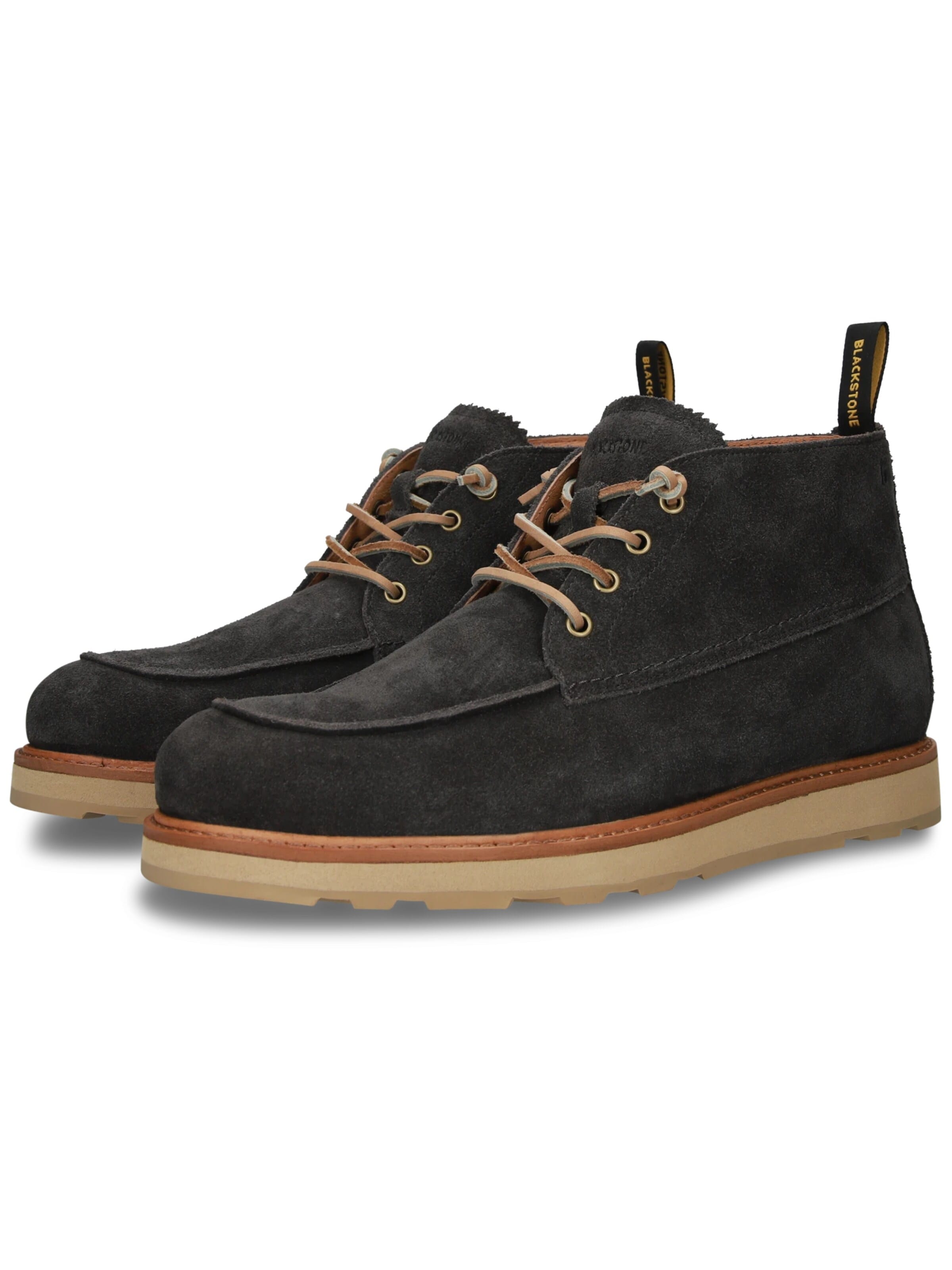 Boots stringati 'PERIDOT ASHER MID' di BLACKSTONE in grigio