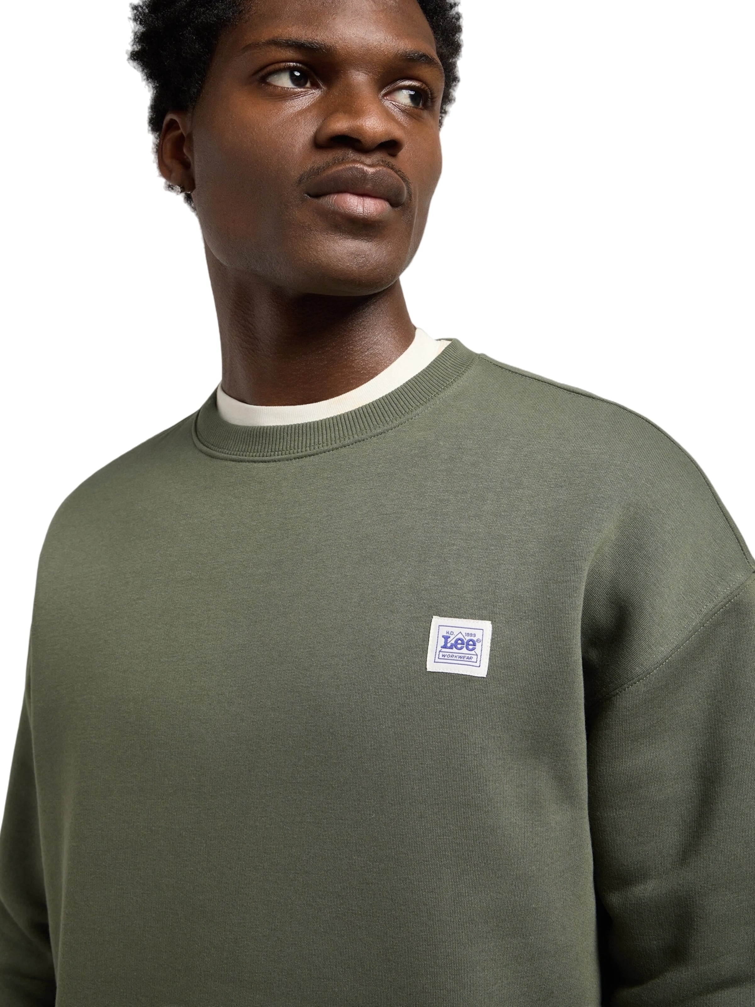 Lee Sweatshirt 'WORKWEAR' in Green