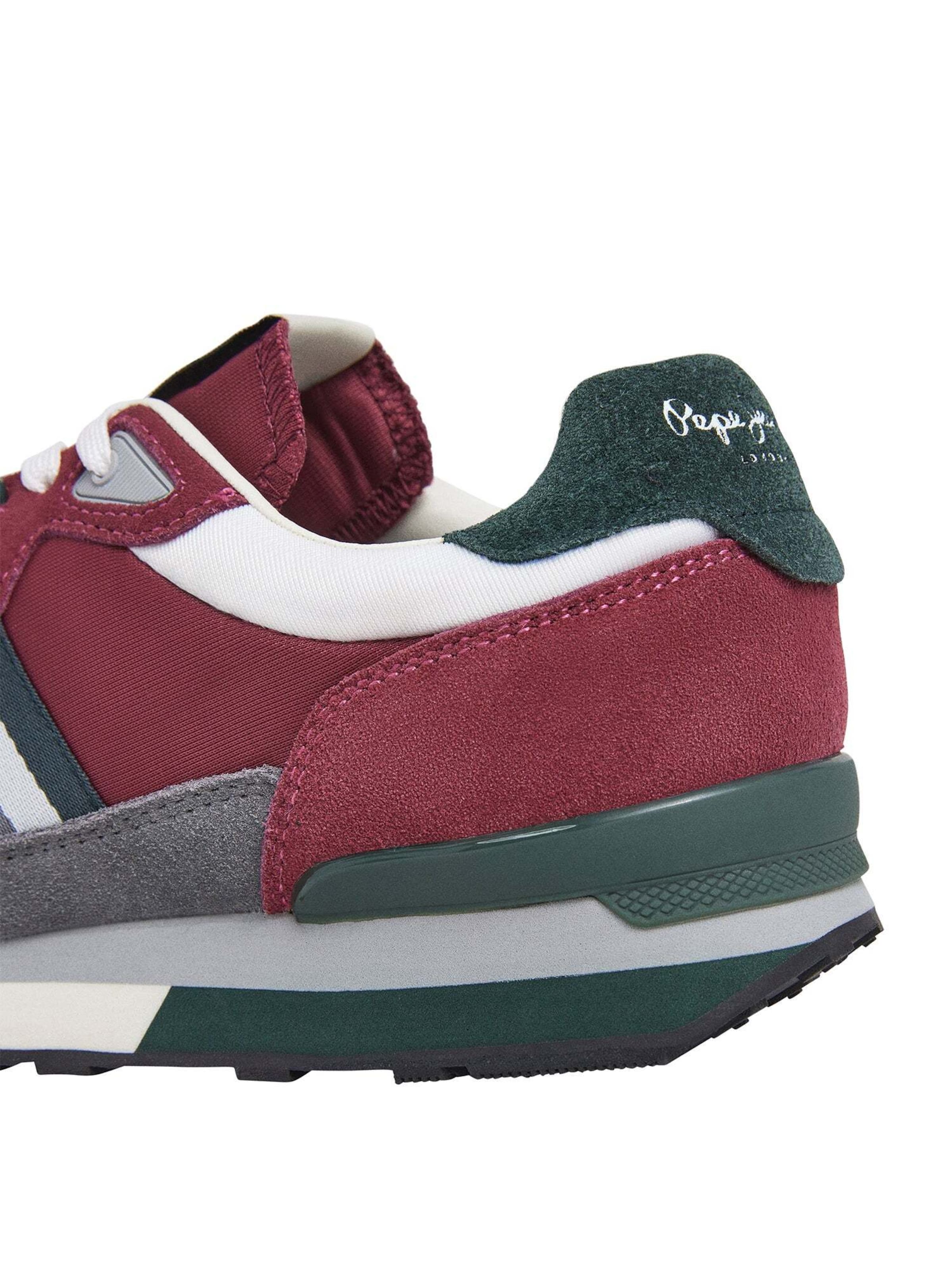 Pepe Jeans Platform trainers in Red