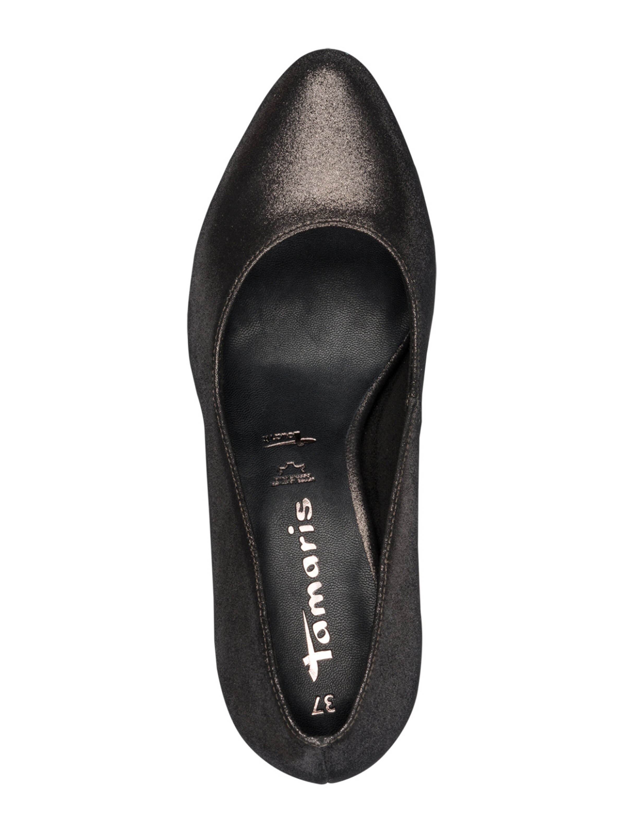 Tamaris - Zapatos con plataforma en bronce