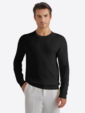 Pull-over Vantory en noir : devant