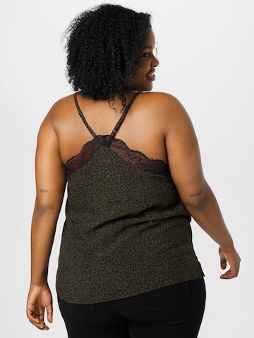 ABOUT YOU Curvy Top 'Aileen' in Green