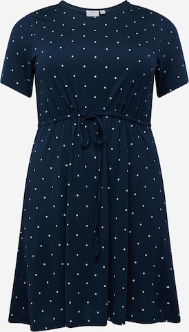 Robe 'VIMOONEY' EVOKED en bleu : devant