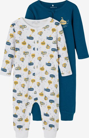 NAME IT Pajamas in Blue: front