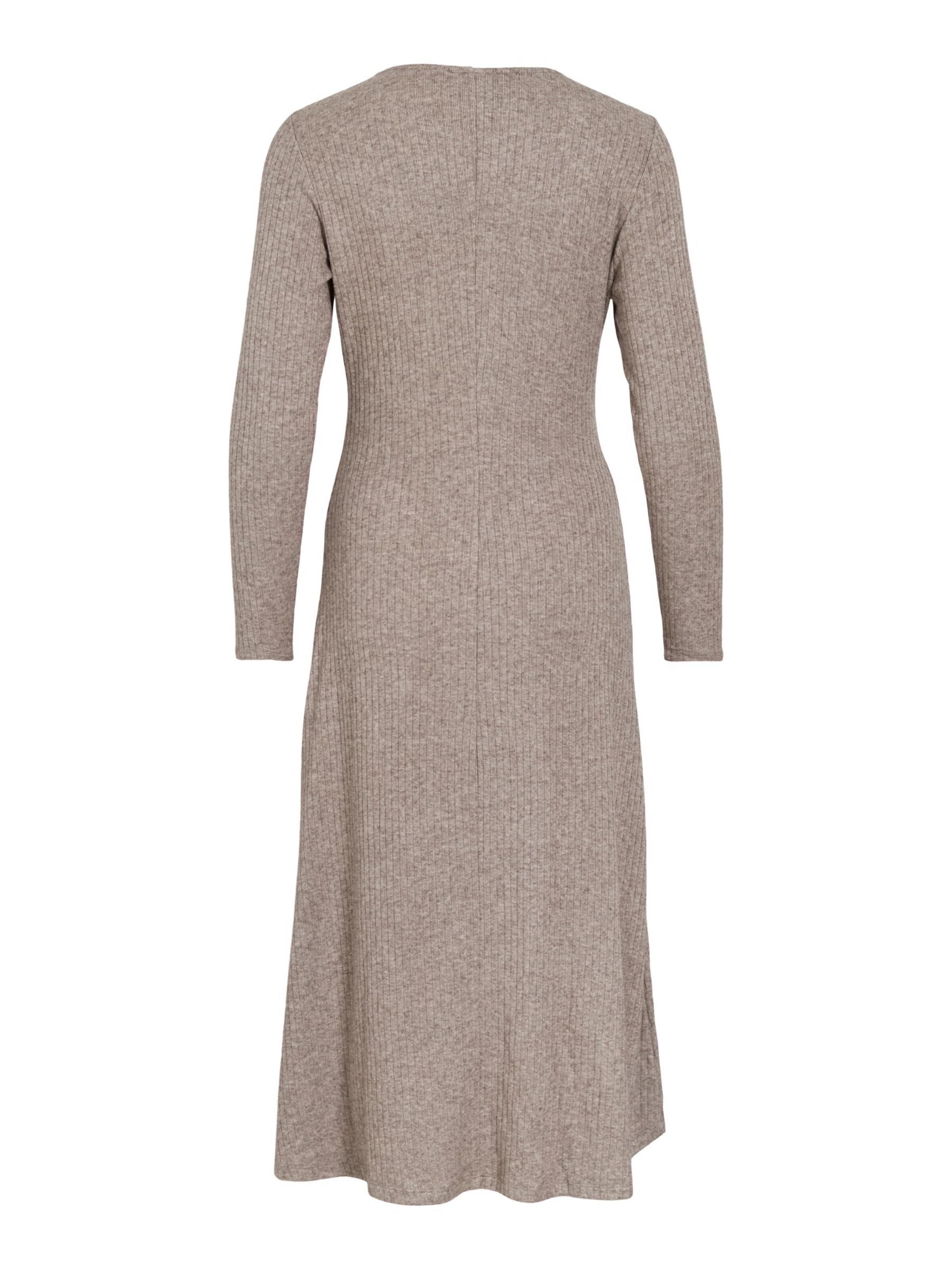 VILA - Vestido de punto 'VIDansa' en marrón