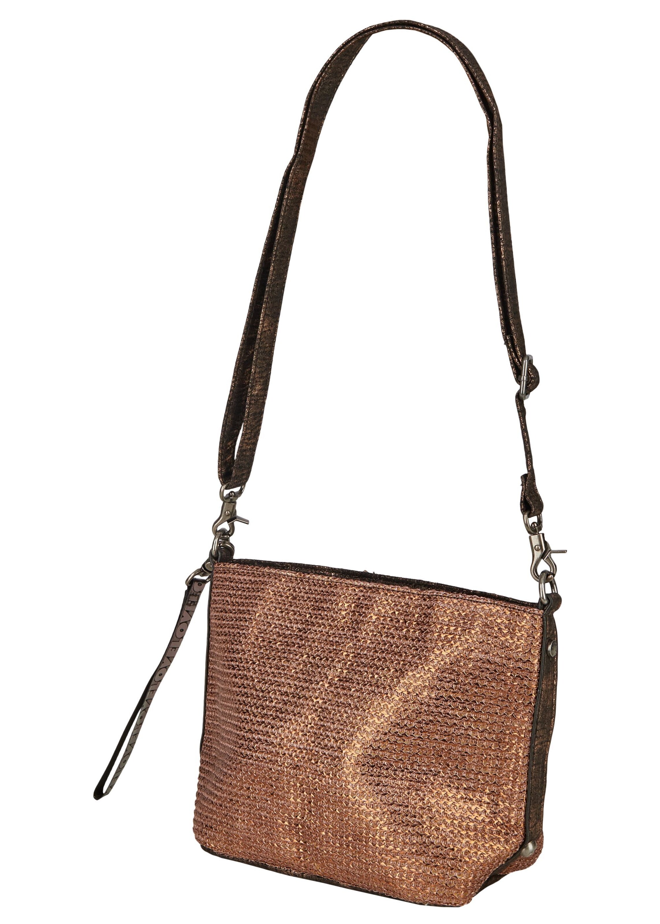 Curuba Crossbody Bag 'Kissy' in Brown