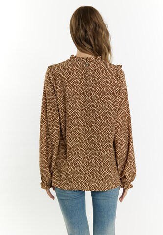 DreiMaster Vintage Bluse 'Imane' i brun