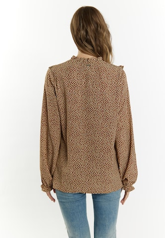 DreiMaster Vintage Blouse 'Imane' in Bruin