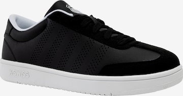 Baskets basses 'Court Open ' K-SWISS en noir : devant