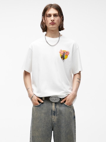 Pull&Bear Shirt in Wit