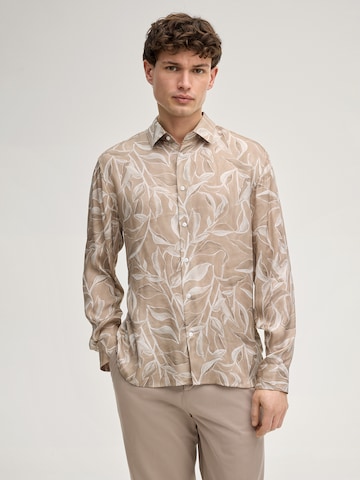 Fit confort Chemise 'Matty' JOOP! en beige : devant