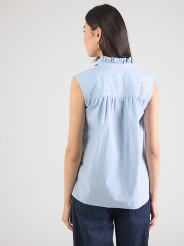 Chemisier Emily Van Den Bergh en bleu