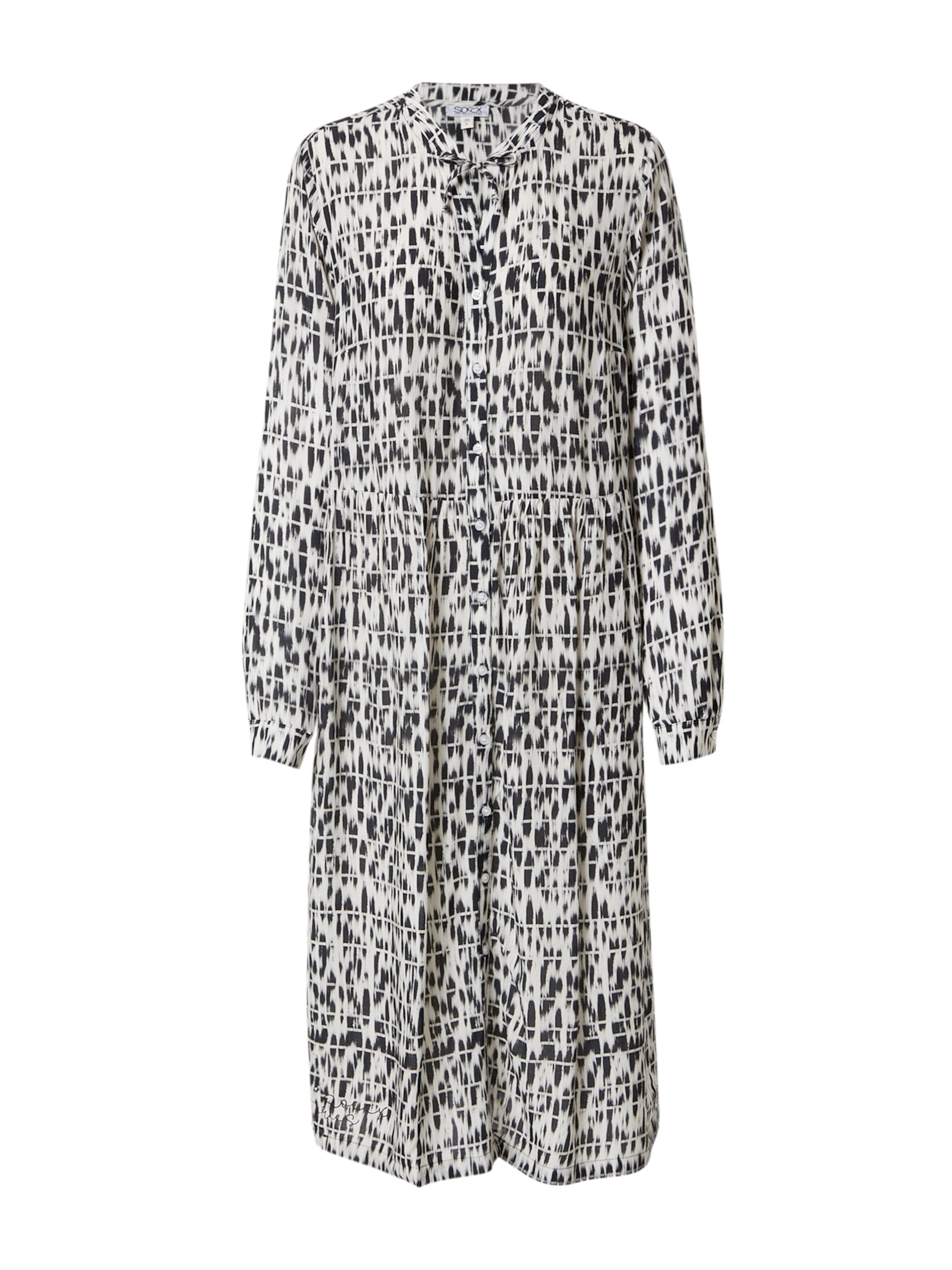 Soccx Blousejurk in Zwart: voorkant