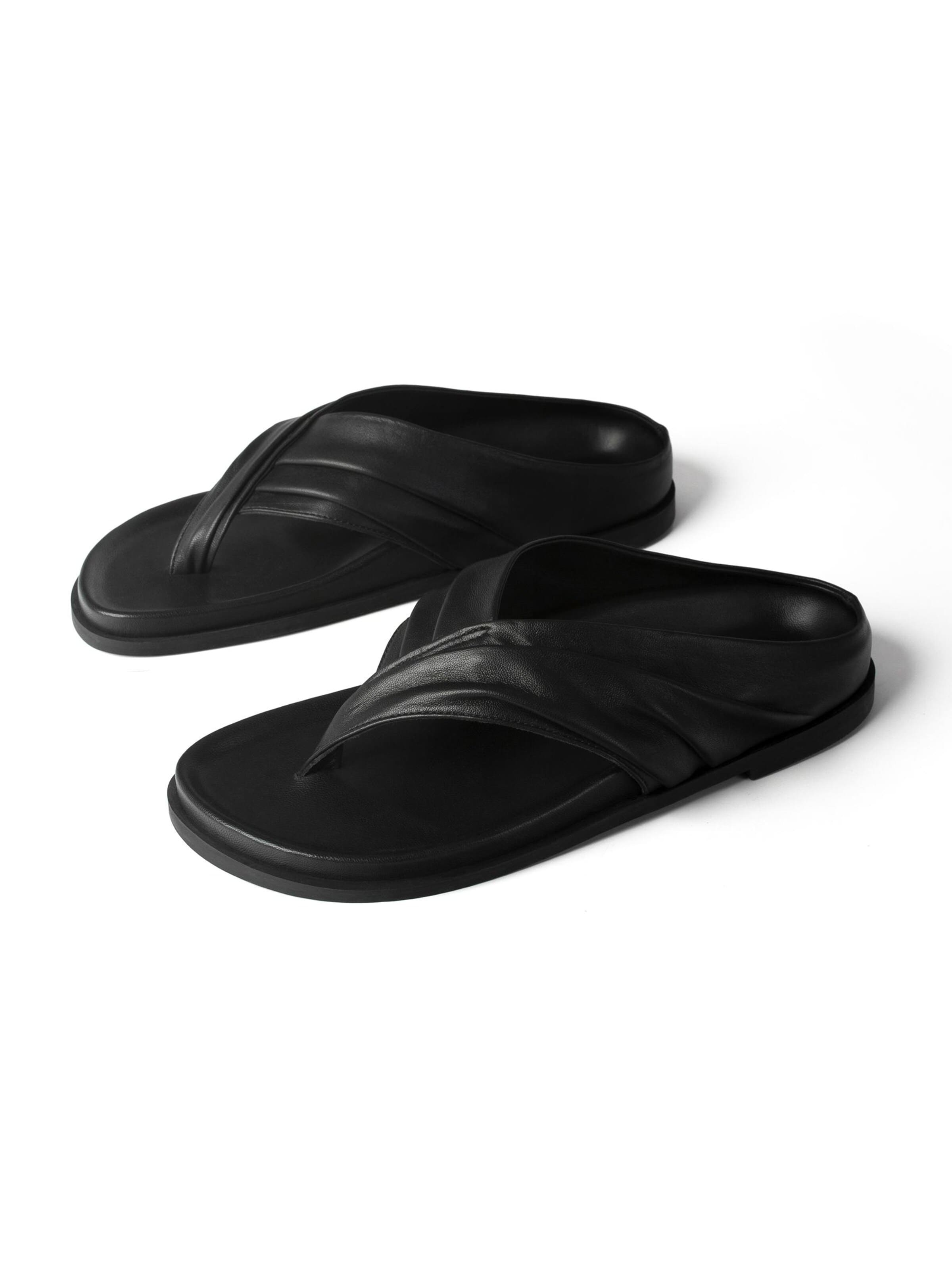 L37 HANDMADE SHOESJapanke 'WHERE THE LIGHT BEGINS' - crna boja