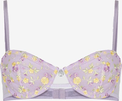 OW Collection Podprsenka 'LILAC' - žltá / svetlozelená / pastelovo fialová, Produkt
