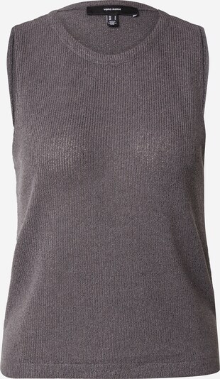 VERO MODA Tops en tricot 'EDDIE' en gris foncé, Vue avec produit