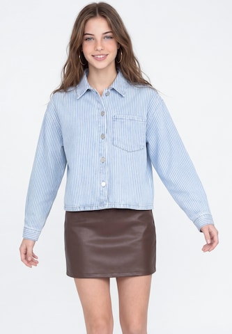 MYMO Shirt in Blauw: voorkant