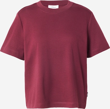 s.Oliver Shirts i lilla: forside