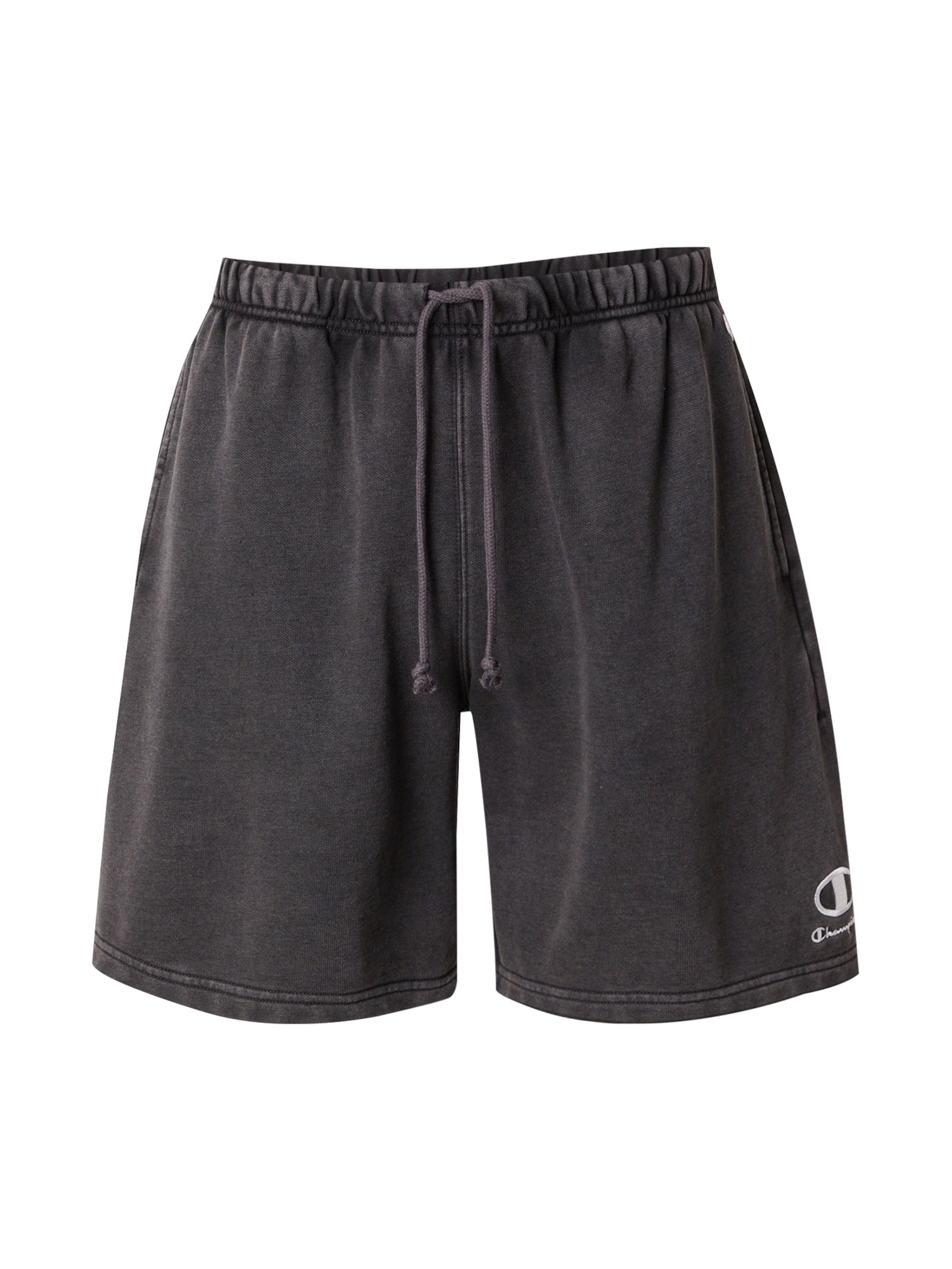 Champion Authentic Athletic Apparel Ohlapna forma Hlače | črna barva: sprednja stran