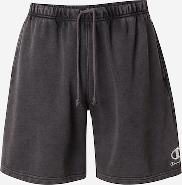 Champion Authentic Athletic Apparel Pants in Black: front