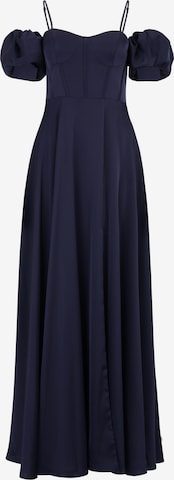 Vera Mont Abendkleid schulterfrei in Blau: predná strana