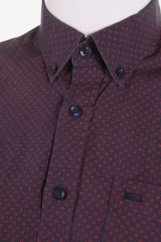 Commander Button Up Shirt in M in Blue