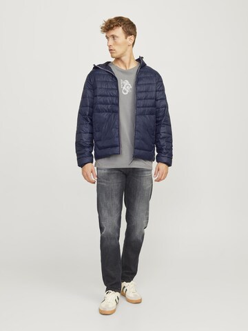 JACK & JONES سترة غير رسمية بلون أزرق