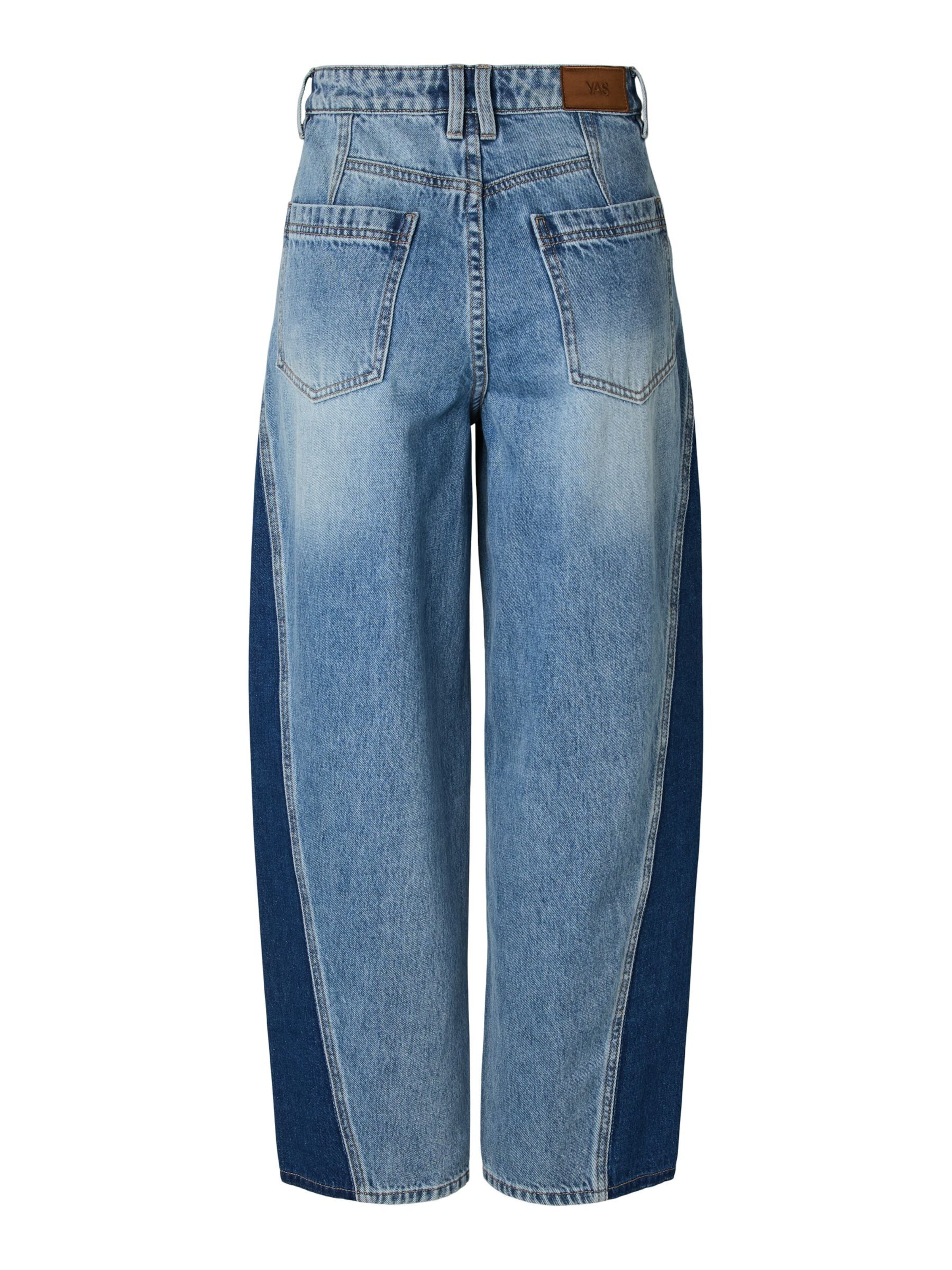 YAS Barrel Jeans 'YASLua' in Blue