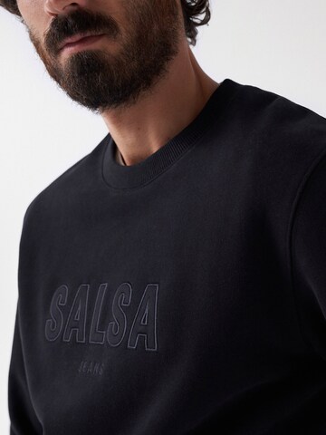 Sweat-shirt Salsa Jeans en noir