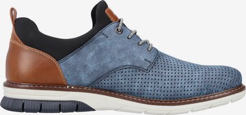 Scarpa stringata di Rieker in blu