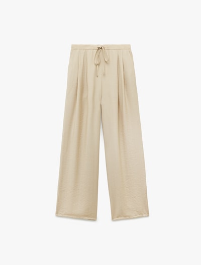 Koton Pleat-Front Pants in Sand, Item view