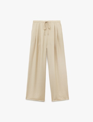 Koton Wide Leg Hose in Beige