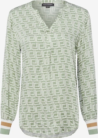 Franco Callegari Bluse in Grün: Vorderseite