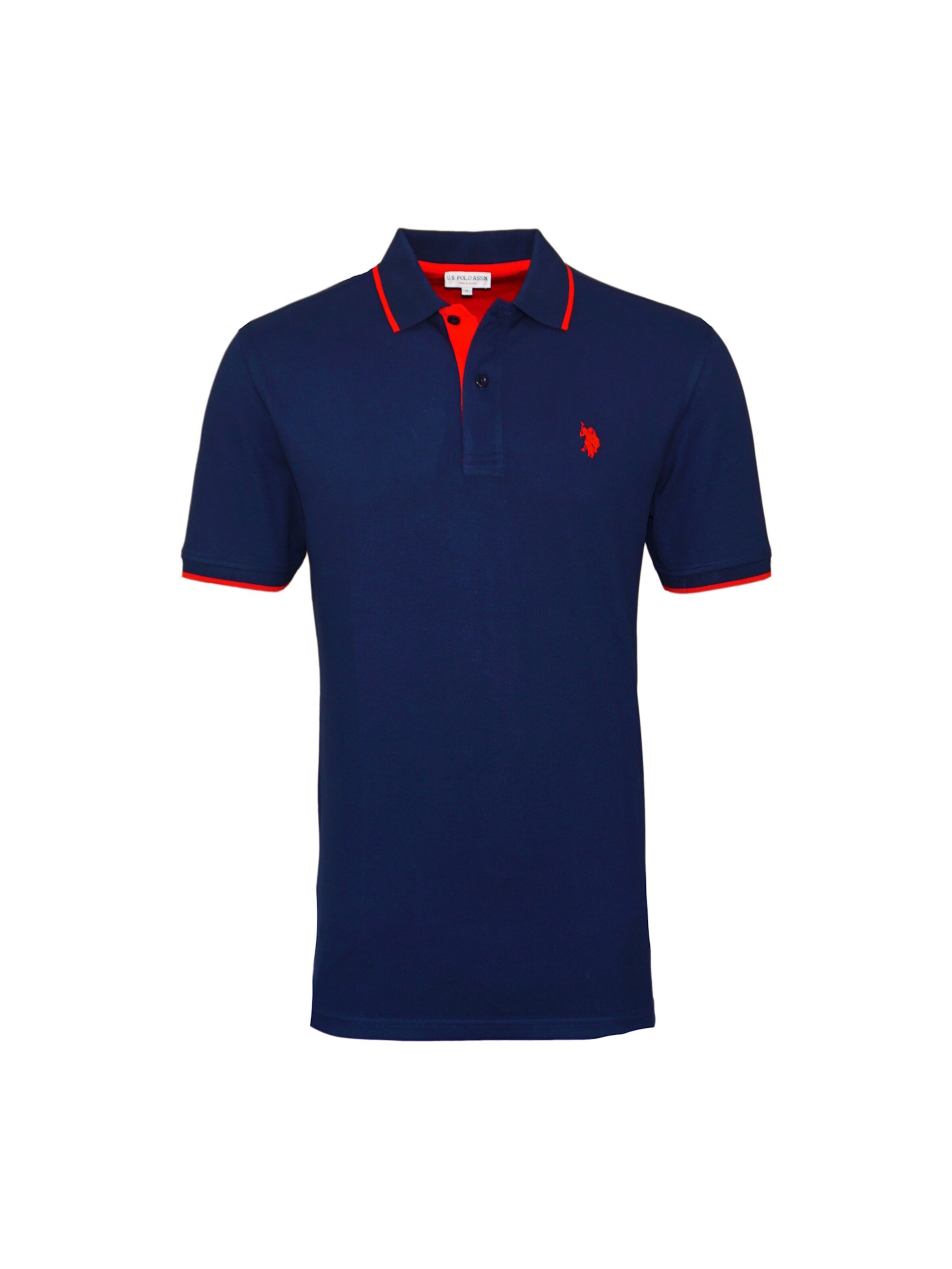 T-Shirt U.S. POLO ASSN. en bleu : devant
