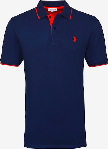 T-Shirt U.S. POLO ASSN. en bleu : devant