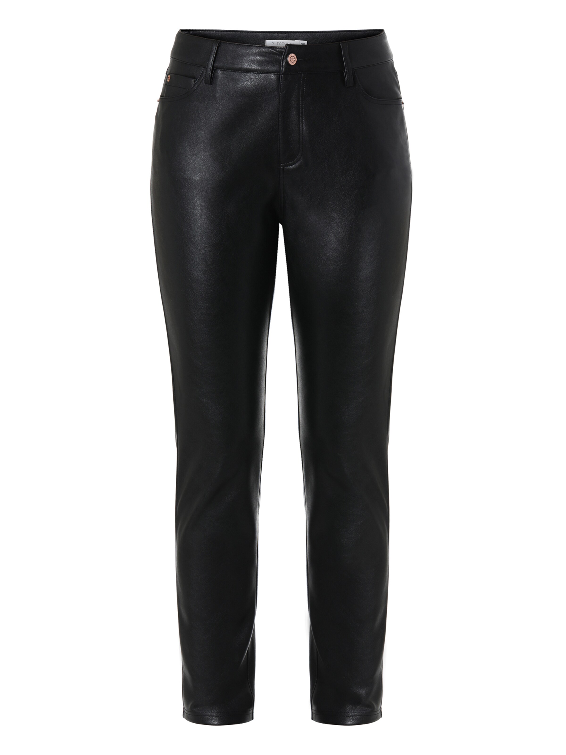 Slimfit Pantaloni 'Moria' di TATUUM in nero: frontale