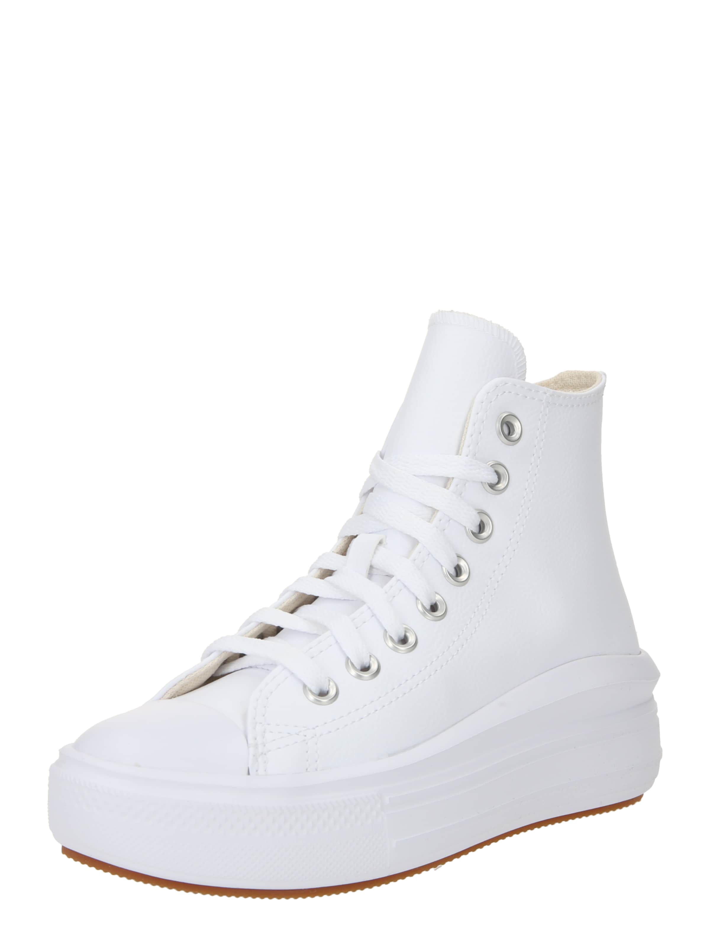 CONVERSE Sneaker high 'CHUCK TAYLOR ALL STAR MOVE' i hvid: forside