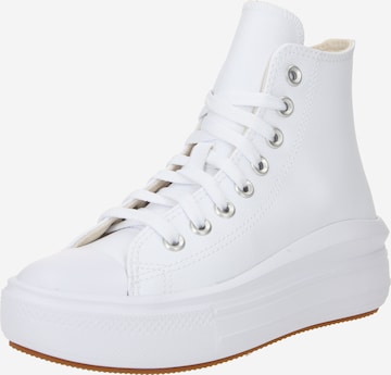 CONVERSE High-Top Sneakers 'CHUCK TAYLOR ALL STAR MOVE' in White: front