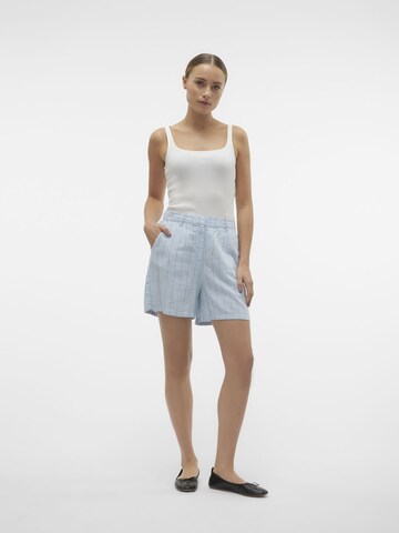 VERO MODA Regular Pants 'MINDY' in Blue