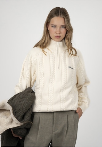 Prohibited Sweater in Beige: front