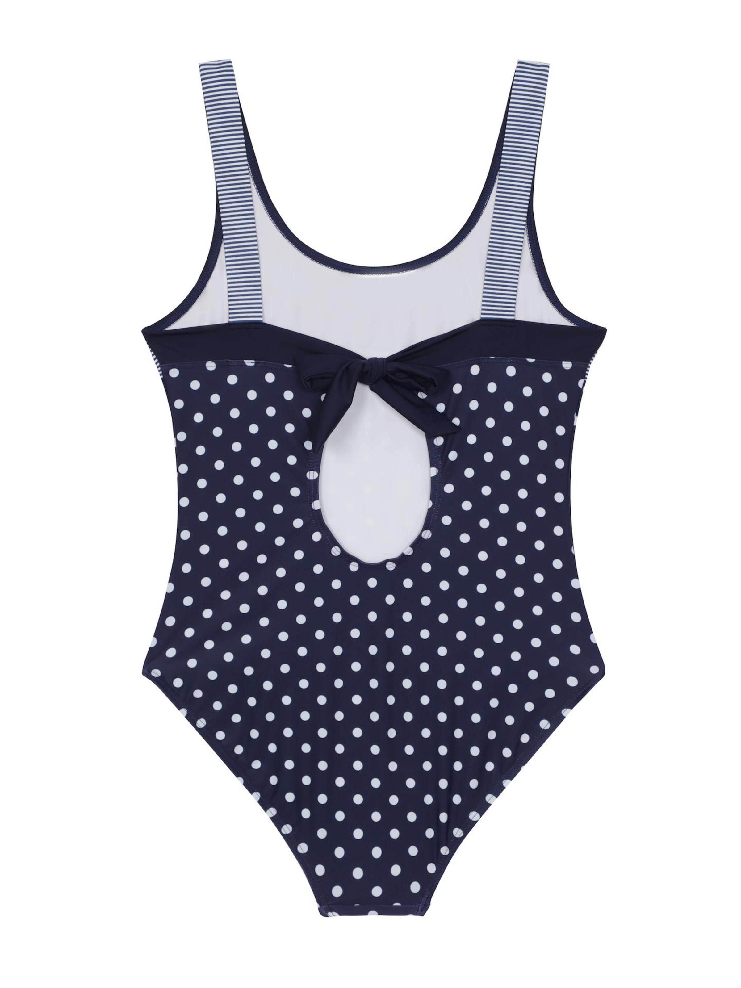 La V Badpak 'Badpak' in Blauw