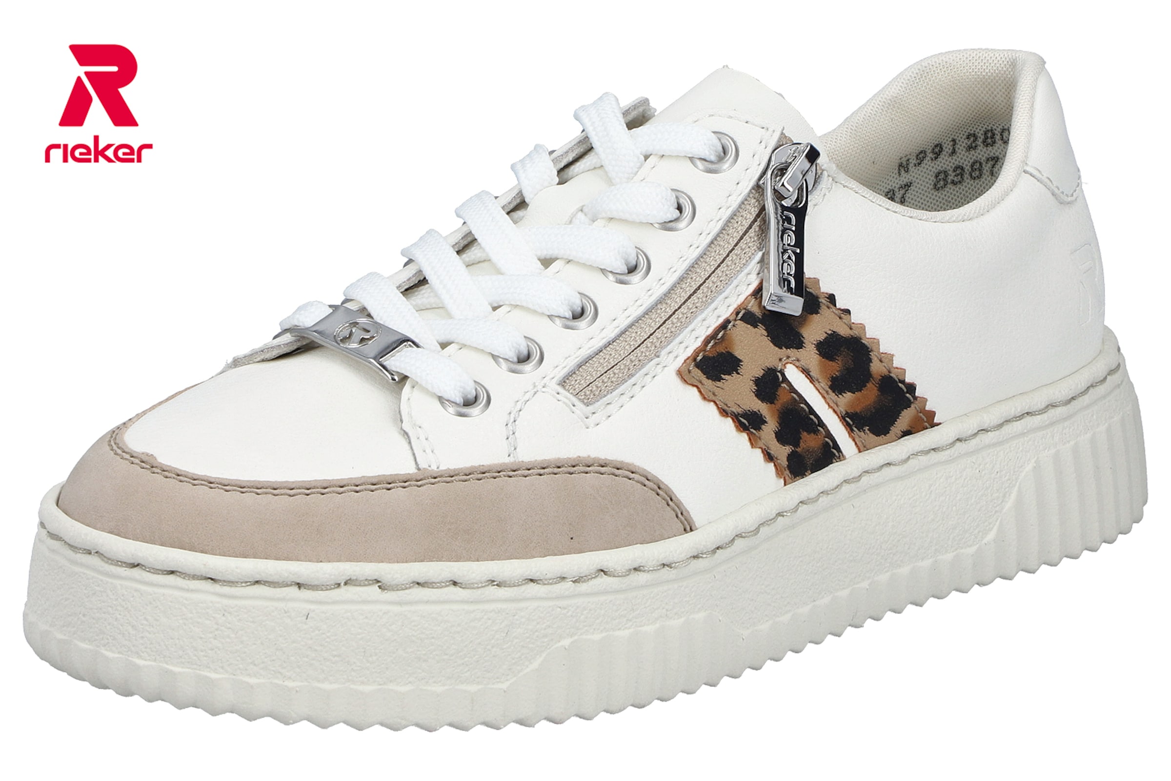 Rieker Sneakers in White: front